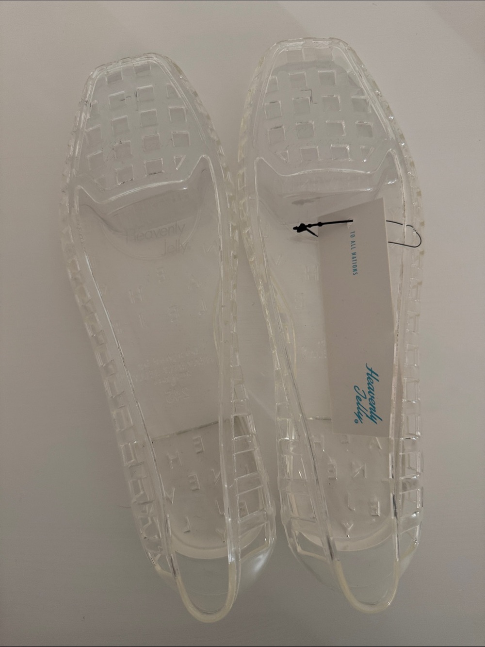Heavenly jelly shoes size 7.5 (245)